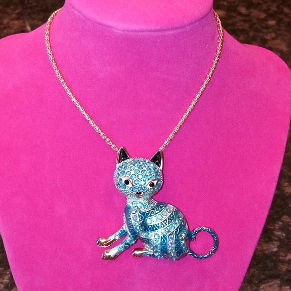 Betsey Johnson Jewelry - NWT Cat Necklace